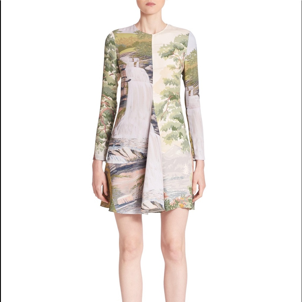 Stella McCartney Landscape-Print Swing Dress